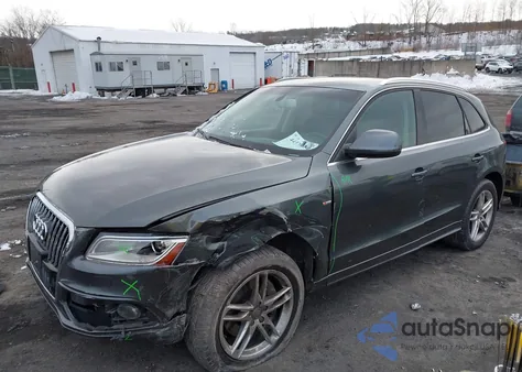 2014 Audi Q5 3.0T Premium Plus z USA, uszkodzony, nr VIN WA1WGBFPXEA048834